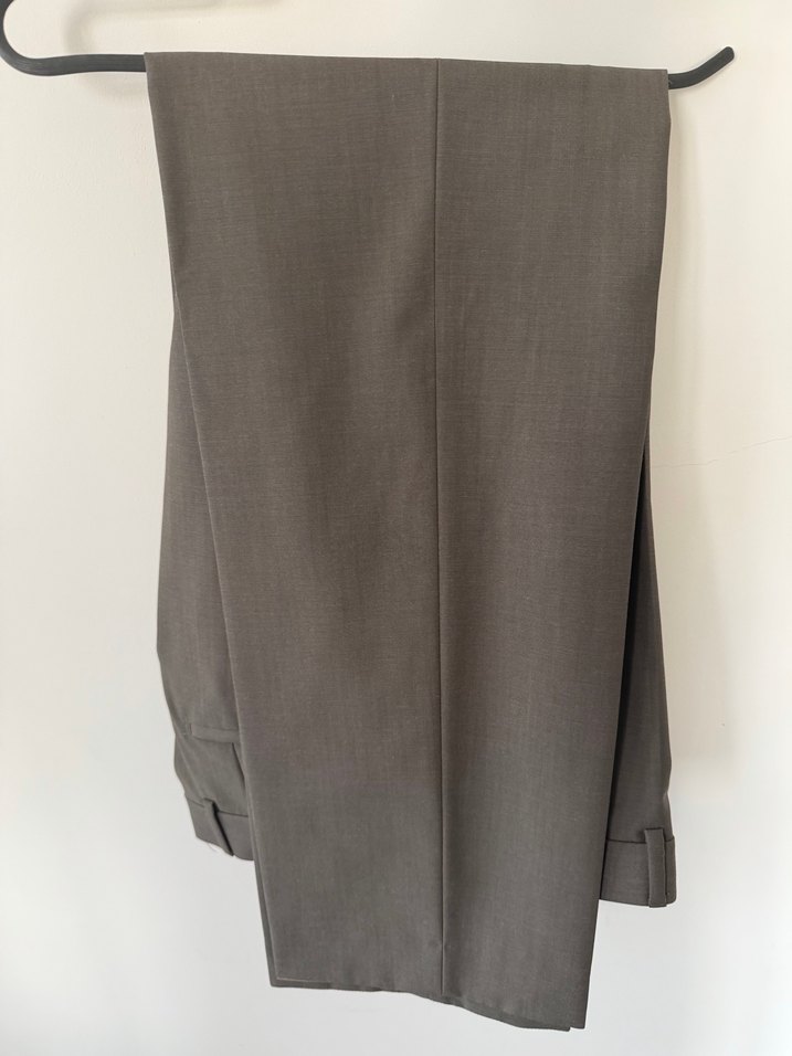 Hugo Boss Düğmeli Bej Erkek Pantolon - Görsel 5