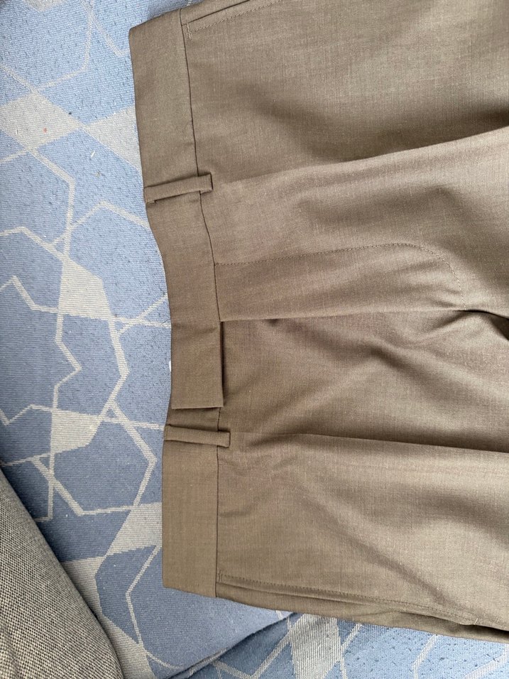 Hugo Boss Düğmeli Bej Erkek Pantolon - Görsel 3