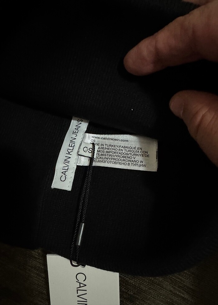 Calvin Klein jeans siyah bere - Görsel 4