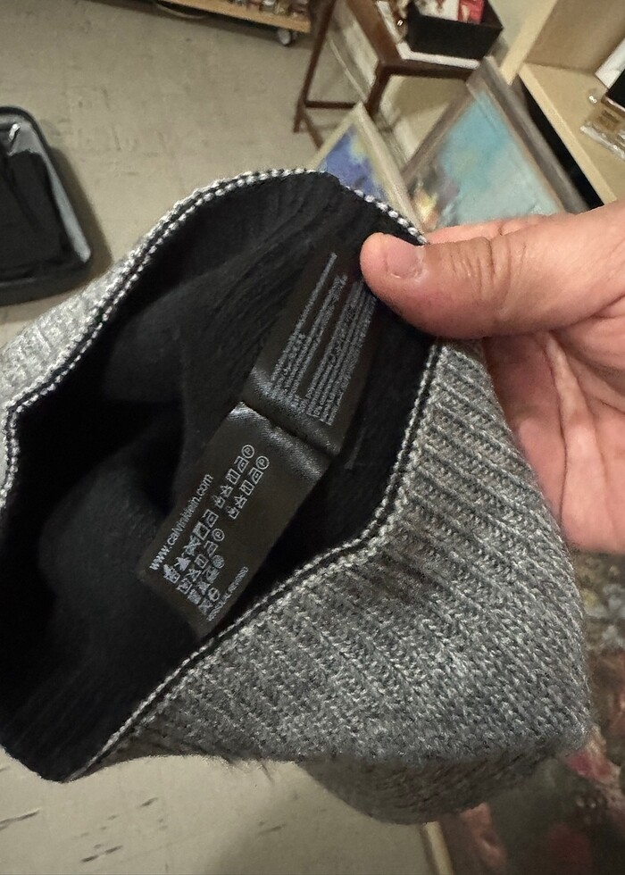 Calvin Klein Bayan Bere Yünlü - Görsel 4