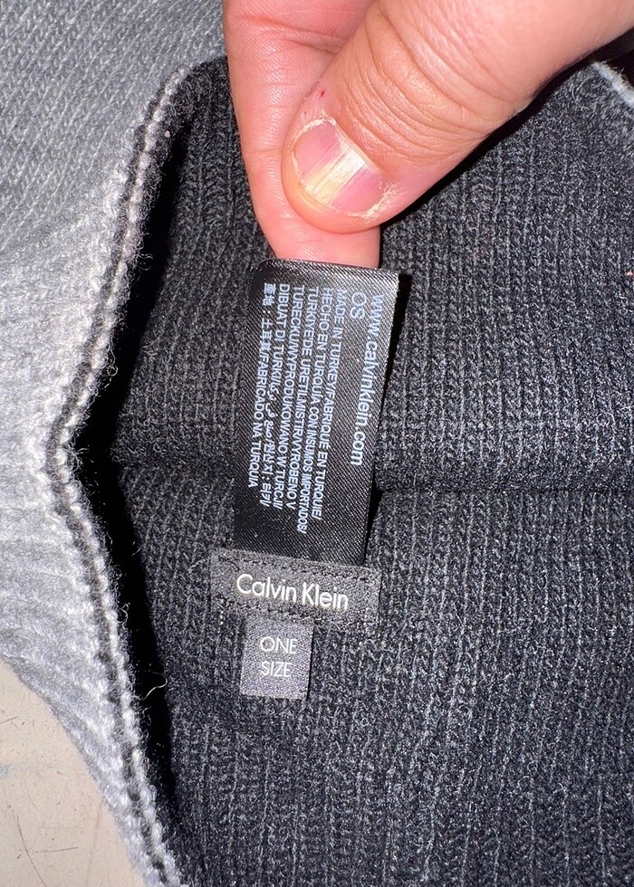 Calvin Klein Bayan Bere Yünlü - Görsel 3