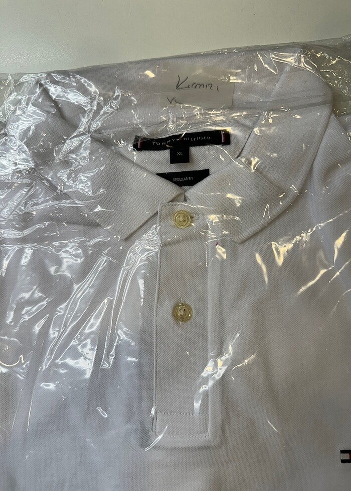 Tommy Hilfiger Polo T.shirt XL beyaz - Görsel 5