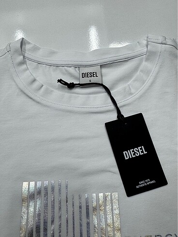 Diesel L bayan beyaz T.shirt - Görsel 7