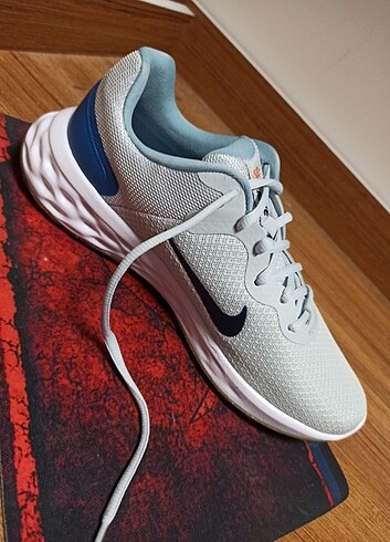 Nike revolution 6 gri spor ayakkabı 