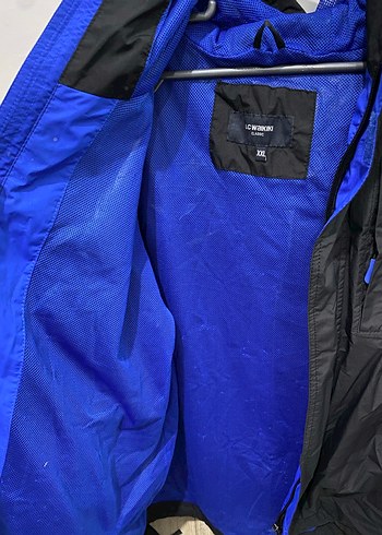 Erkek Siyah Fermuarlı Rüzgarlık Mont - Görsel 2