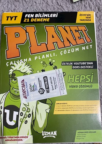 TYT Fen Bilimleri 21 Deneme Kitabı
