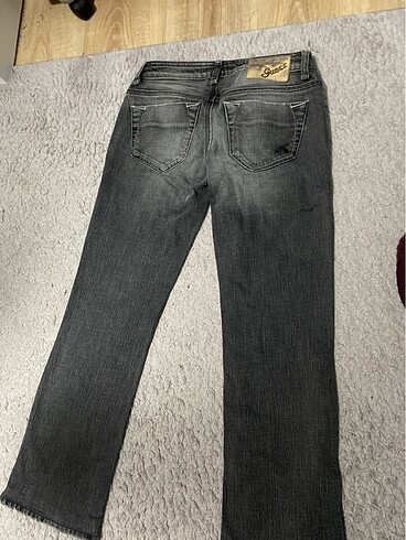 27 Beden gri Renk Vintage guess düşük bel jean