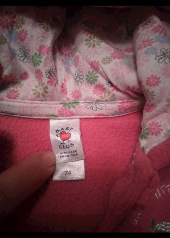 Kız Bebek Pembe Kısa Kollu 3'lü Kıyafet Seti - Görsel 4