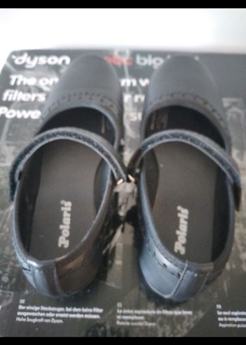 Kız Çocuk Siyah kayışlı babet - Görsel 6