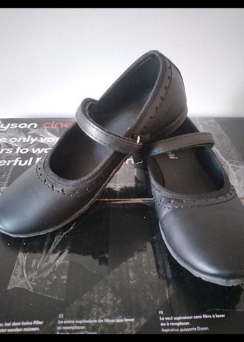 Kız Çocuk Siyah kayışlı babet - Görsel 7