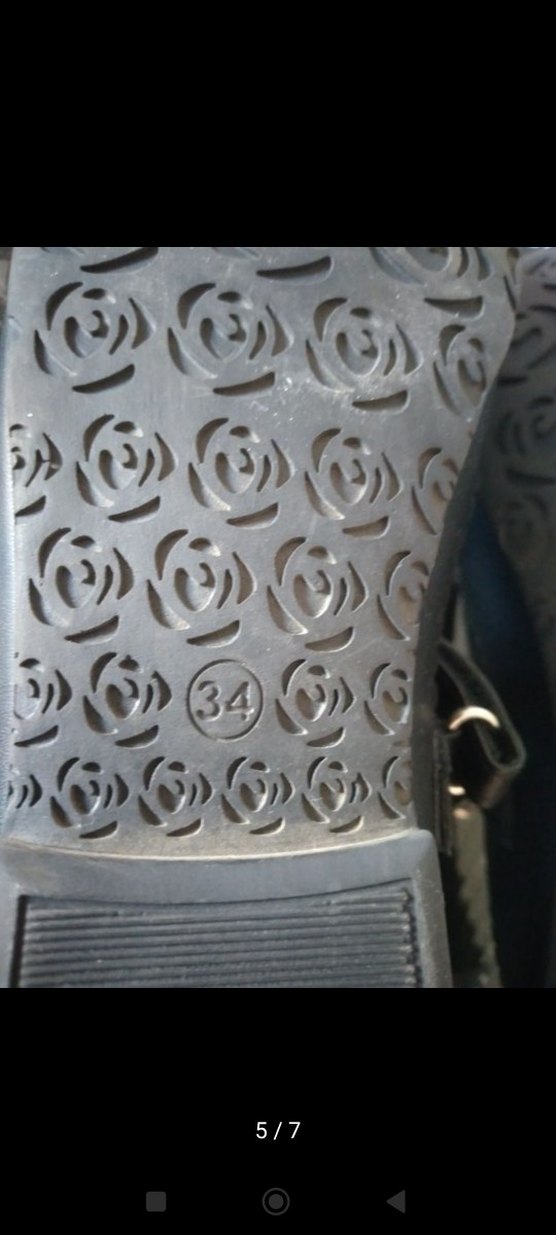 Kız Çocuk Siyah kayışlı babet - Görsel 5