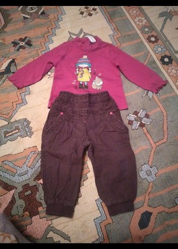 alt üst takım kız çocuk giyim - Görsel 2