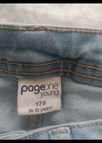 kız çocuk kot şortu - Görsel 3