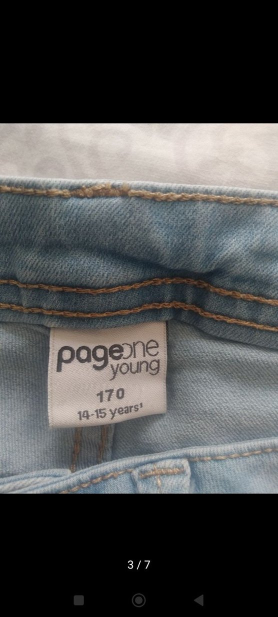 kız çocuk kot şortu - Görsel 3