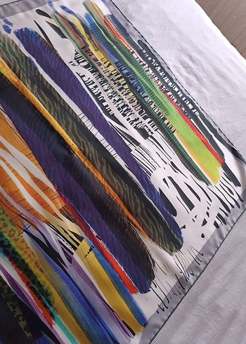 Aker İpek eşarp - Görsel 4