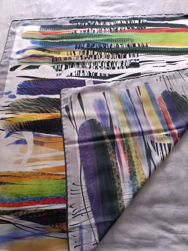 Aker İpek eşarp - Görsel 5