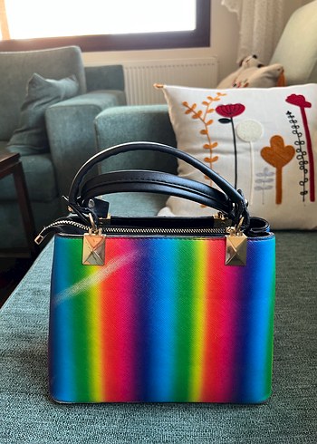 Beden Michael Kors Renkli Tie-Dye Kadın Çanta