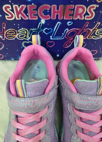 34 Beden mor Renk Skechers Ayakkabı