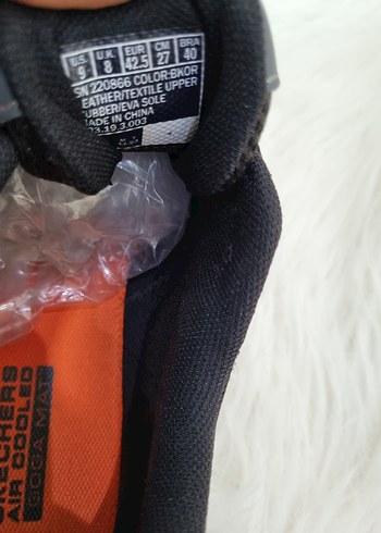 Skechers Performans Gri Erkek Spor Ayakkabı - Görsel 7