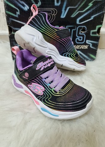 Skechers Renkli Kız Çocuk Spor Ayakkabı