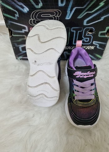 27 Beden çeşitli Renk Skechers Renkli Kız Çocuk Spor Ayakkabı