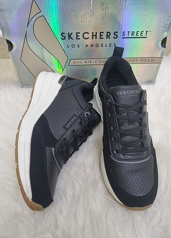 36 Beden siyah Renk Skechers Ayakkabı 