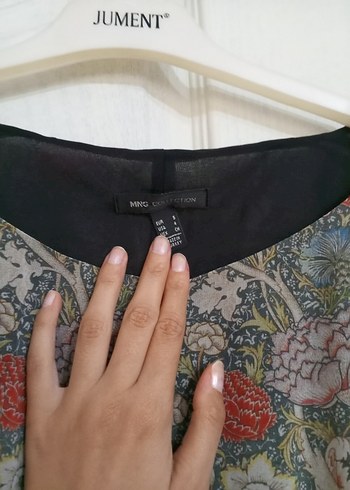 Mango Bohem Desenli Midi Kadın Elbise
