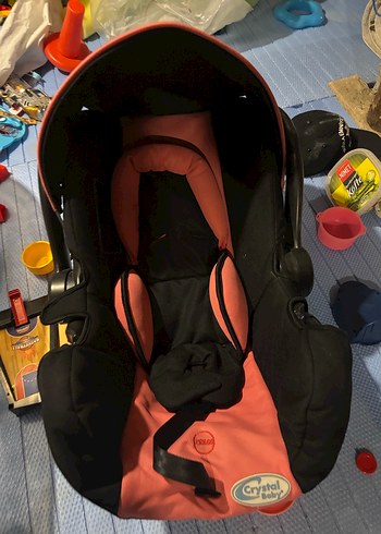 Crystal Baby Turuncu Bebek Oto Koltuğu - Görsel 2