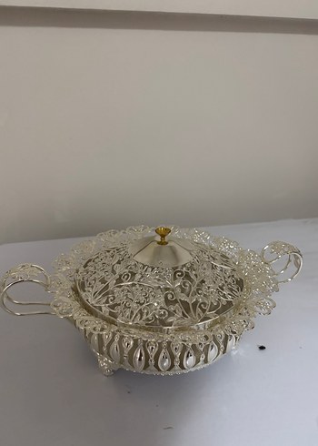 Altın Renkli Parlak Çatal Kaşık Tutucu - Görsel 2