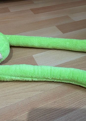 Yeşil Uzun Kollu Peluş Maymun Oyuncak - Görsel 3