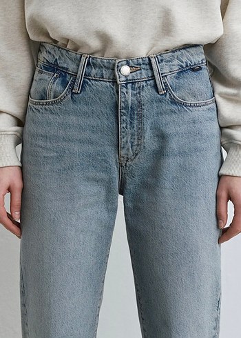 36 Beden Mavi Classic Denim Jean Pantolon