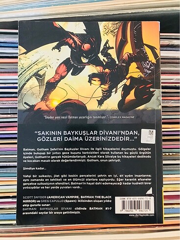 Batman Cilt 1 - Baykuşlar Divanı