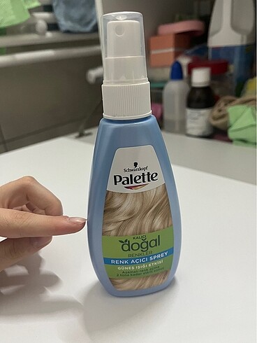 Schwarzkopf saç açici palette