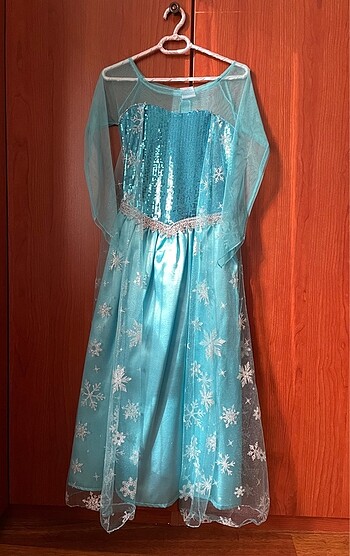 Frozen Elsa Elbise Kostüm 4-6 Yaş