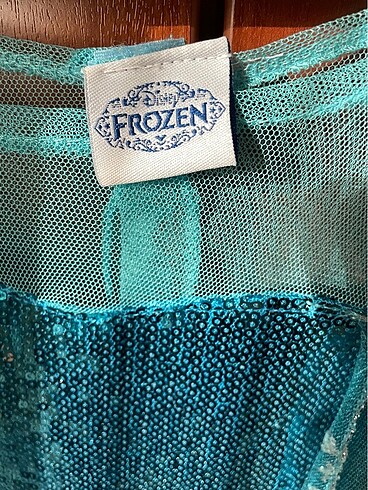 Diğer Frozen Elsa Elbise Kostüm 4-6 Yaş