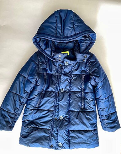 NBT Jeans Erkek Çocuk Puf Mont Lacivert - 4 yaş