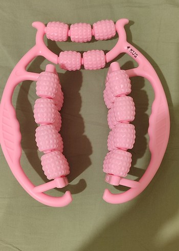 Pembe Yılan Desenli Pilates Masaj Aleti
