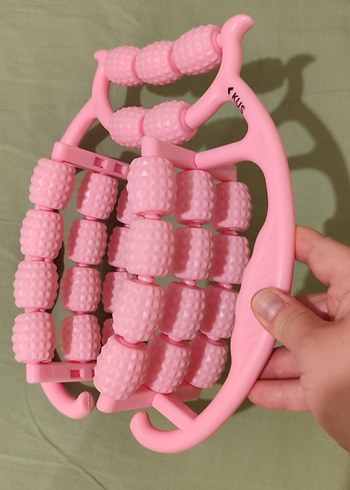  Pembe Yılan Desenli Pilates Masaj Aleti