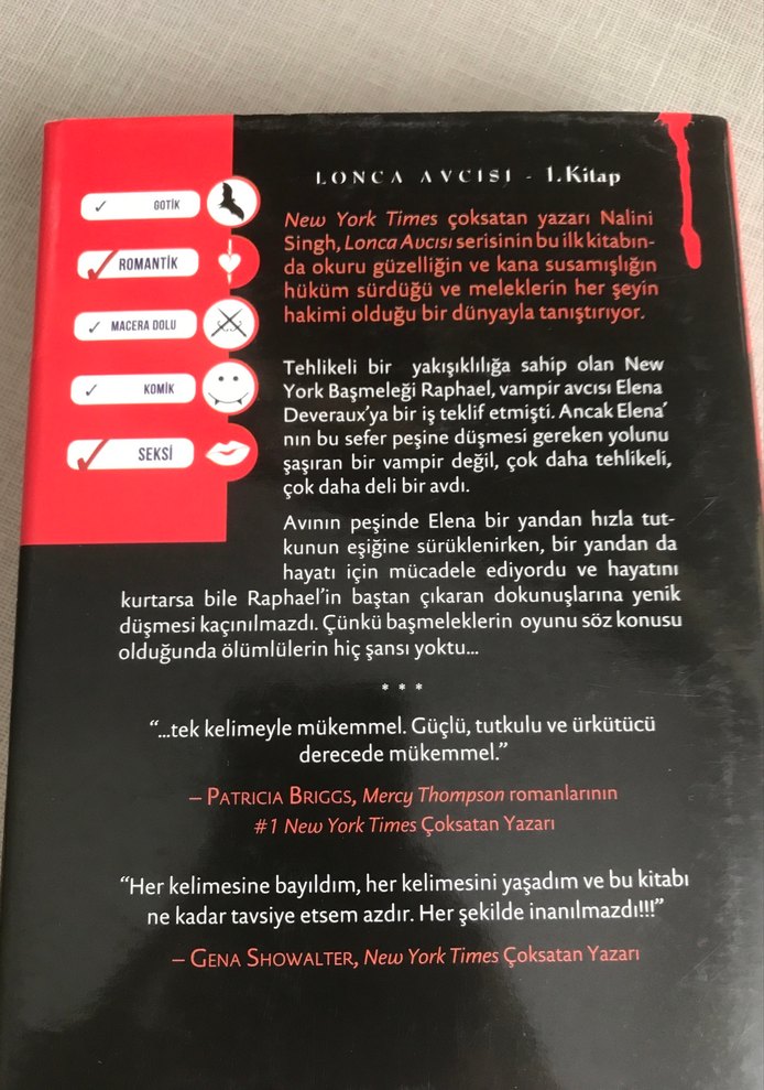 Meleklerin Kanı - Nalini Singh - Görsel 2