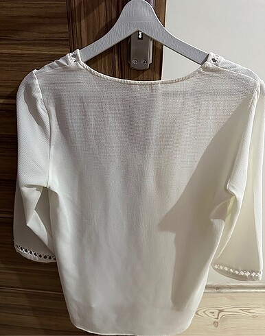 Koton bluz beyaz - Görsel 3
