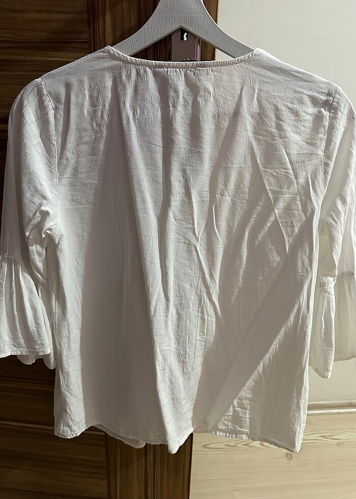 Lc Waikiki beyaz bluz - Görsel 2