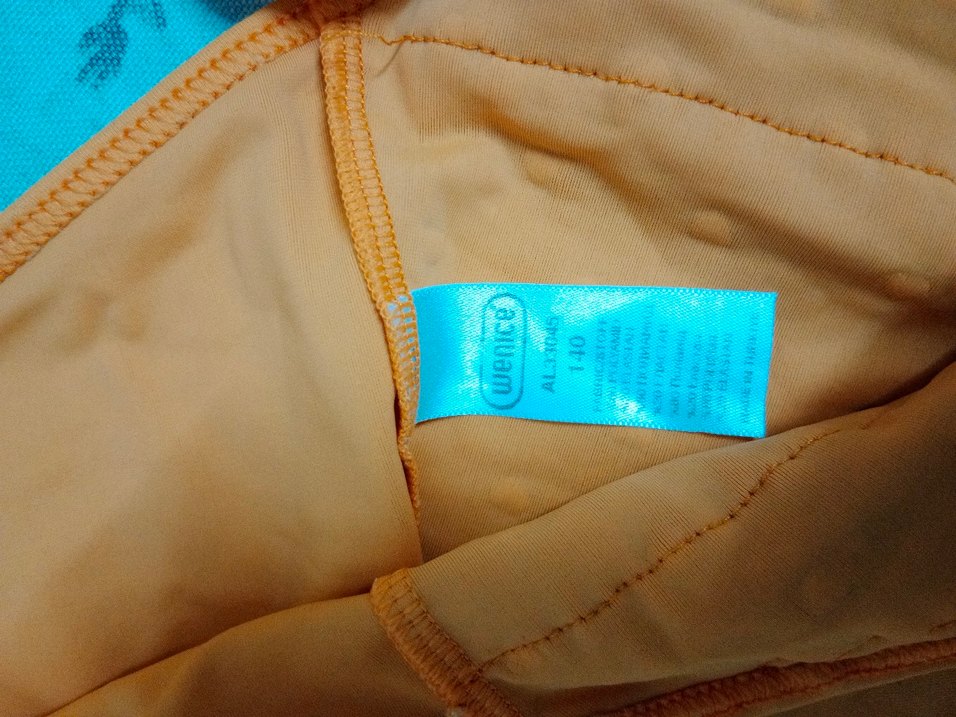 Wenice Fırfırlı Askılı Kız Çocuk Mayo - Görsel 3