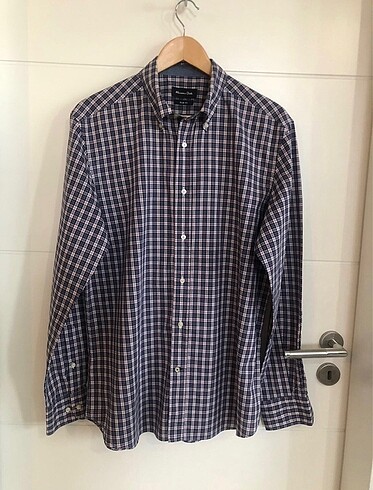 Massimo Dutti Mini Ekoseli Gömlek
