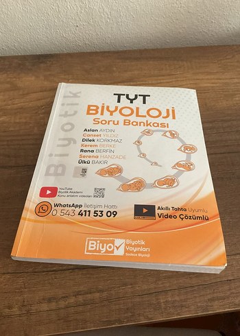 TYT Biyoloji Biyotik Soru Bankasi