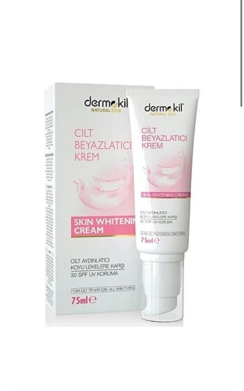 DERMOKİL Cilt beyazlatıcı krem