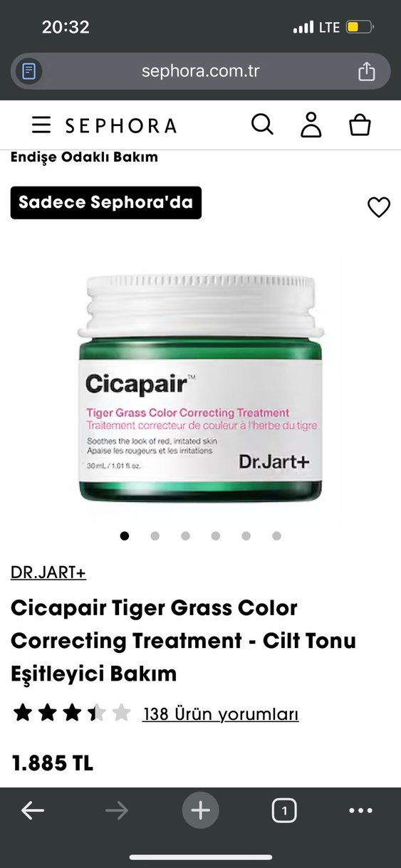 Dr.Jart+ Cicapair Renk Düzeltici Bakım 50ml - Görsel 4