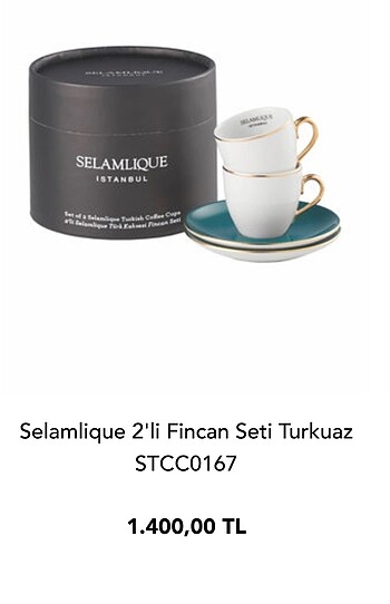 Özel seri fincan