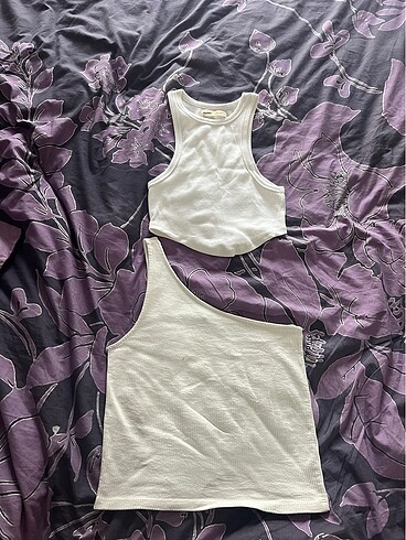 s Beden beyaz Renk Pull & bear crop