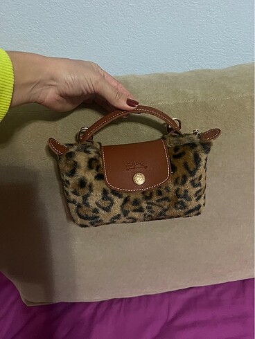 Longchamp Long champ leopar