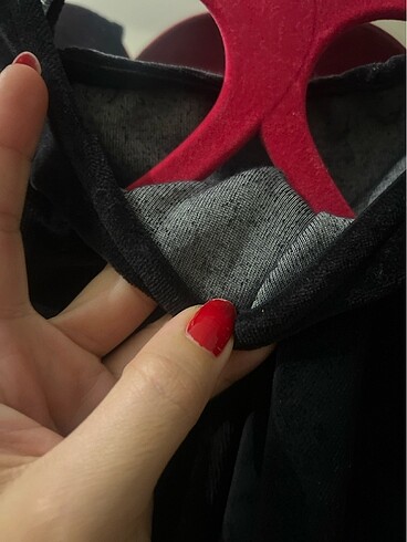 Kadife elbise - Görsel 16